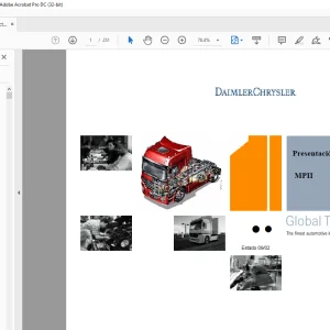 Mercedes-Benz Actros MP II Instrucciones de servicio manual - PDF DOWNLOAD