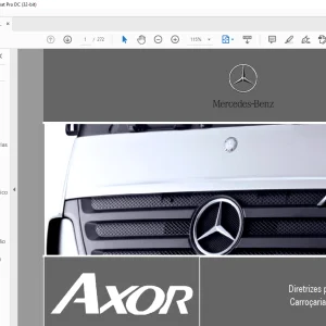 Mercedes-Benz Truck  Axor PDF Manual - PDF DOWNLOAD
