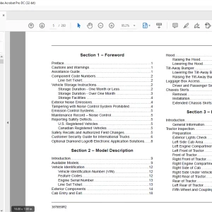 Navistar International ProStar Operator's Manual -  PDF DOWNLOAD