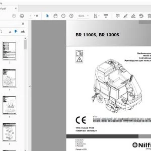 Nilfisk BR 1100S, BR 1300S Bedienungsanleitung - PDF DOWNLOAD