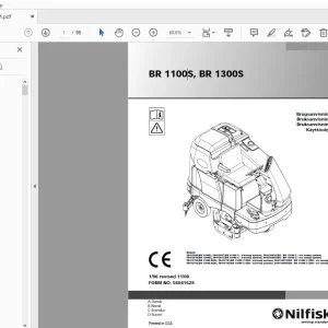 Nilfisk BR 1100S, BR 1300S Brugsanvisning - PDF DOWNLOAD