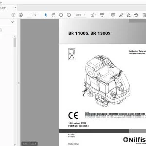 Nilfisk BR 1100S, BR 1300S Instructions for Use Manual 56041654 - PDF DOWNLOAD