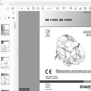 Nilfisk BR 1100S, BR 1300S Manual de Utilização 56041630 - PDF DOWNLOAD