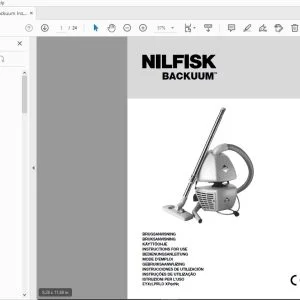 Nilfisk Backuum Instructions For Use Manual - PDF DOWNLOAD