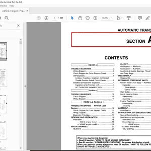 Nissan Hardbody Truck D21 Series 1995 Service Manual - PDF DOWNLOAD