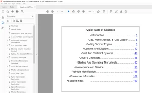 Peterbilt Truck 320 Operator's Manual - PDF DOWNLOAD