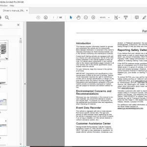 Sterling Truck Drivers Manual - PDF DOWNLOAD
