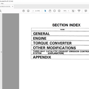 Toyota Forklift 5FG10-30 5FD10-30 Repair Manual - PDF DOWNLOAD