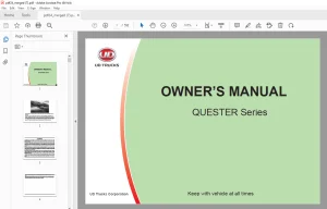 UD Trucks Quester Series Owners Manual - PDF DOWNLOAD