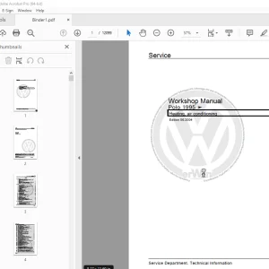 Volkswagen Polo 1995-2002 Workshop Repair Manual PDF
