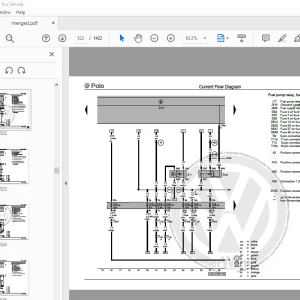 Volkswagen Polo 2005-2010 Circuit Wiring Diagram Manual PDF