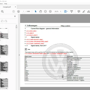 Volkswagen Polo 2018-2021 Circuit Wiring Diagram Manual - PDF DOWNLOAD
