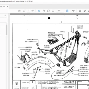 1978 Montesa Cota 348 Parts list Manual - PDF DOWNLOAD