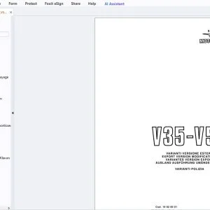 1978 Moto Guzzi V35 V50 Export Version Modifications Parts Manual - PDF