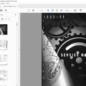 1995-1996 Honda CB600 F3 Service Manual - PDF DOWNLOAD
