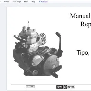 1996 Aprilia 122/125 Service Repair Manual - PDF DOWNLOAD