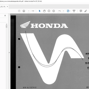 1997-1999 Honda NSR50 NSR80 Parts Manual - PDF DOWNLOAD