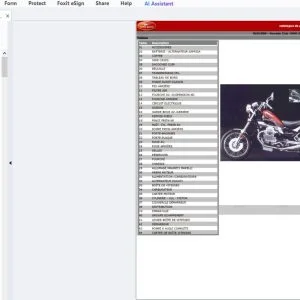 1998-2001 Moto Guzzi Nevada Club Catalogue De Pieces De Rechange - PDF DOWNLOAD