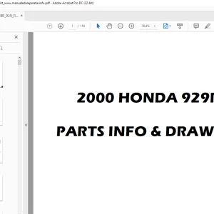 1982 Honda GL500I Parts Manual - PDF DOWNLOAD