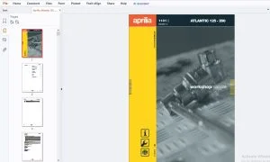 2002 Aprilia Atlantic 125 & 200 Service Repair Manual - PDF DOWNLOAD