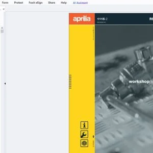 2002 Aprilia RSV Mille Workshop Manual - PDF DOWNLOAD