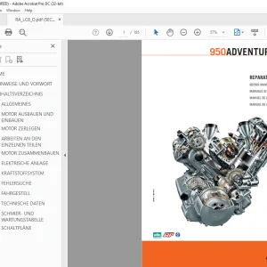 2003 KTM 950 ADVENTURE REPAIR MANUAL - PDF DOWNLOAD