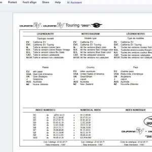 2003 Moto Guzzi California EV Touring Parts Manual - PDF DOWNLOAD