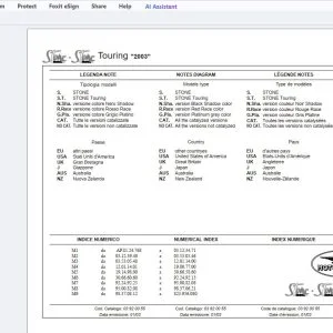 2003 Moto Guzzi California Stone Touring Parts Manual - PDF DOWNLOAD