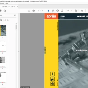 2004 Aprilia QUASAR 125 - 180 workshop Manual - PDF DOWNLOAD
