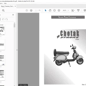 2004 Bajaj Chetak 4 Stoke Part Manual - PDF DOWNLOAD