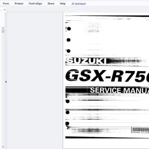 2004 Suzuki GSX-R750 Service Manual - PDF DOWNLOAD