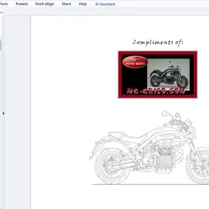 2005-2006 Moto Guzzi Griso V1100 IE Parts Manual - PDF DOWNLOAD