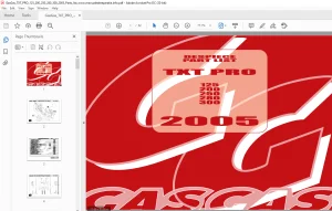 2005 Gasgas TXT PRO 125 200 250 280 300 PART List Manual - PDF DOWNLOAD