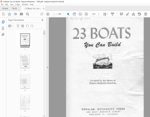 23 Boats You Can Build Popular Mechanics Magazine 1950 PDF