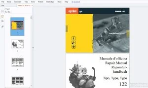 Aprilia 125 Rotax Engine 122 Service Repair Manual - PDF DOWNLOAD