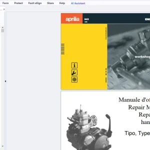 Aprilia 125 Rotax Engine 122 Service Repair Manual - PDF DOWNLOAD