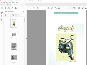 Bajaj Legend 00300728 Service Station Manual -  PDF DOWNLOAD