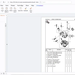 Bajaj Pulsar DTS-I Parts Manual - PDF DOWNLOAD