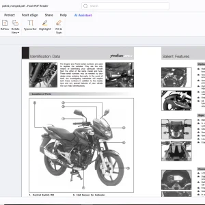Bajaj Pulsar DTS-I UG III(1&2)Repair Manual  - PDF DOWNLOAD