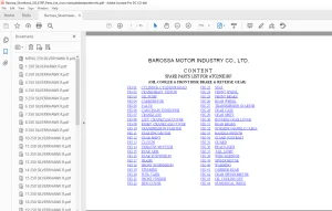 Barossa ATG250E1RF Parts Manual - PDF DOWNLOAD