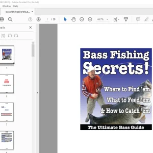 Bass Fishing Secrets The Ultimate Bass Guide - PDF DOWNLOAD