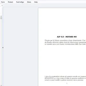 Beta ALP 4.0 Motary M4 Manuale uso e Manutenzione - PDF DOWNLOAD