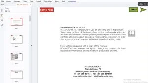 Beta Minicross R125cc 12/14 Use & Maintenance Manual - PDF DOWNLOAD