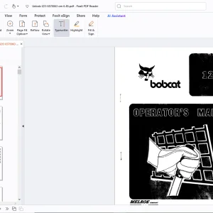 Bobcat 1213 Operators Manual - PDF DOWNLOAD