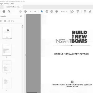 Build The New Instant Boats - PDF DOWNLOAD