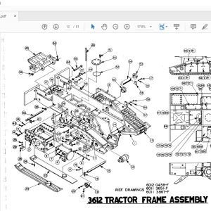 CAT BUCYRUS 3612 MARIETTA DRUM MINER Parts Manual - PDF DOWNLOAD