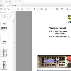 CAT DBT PMC-R-system shield control Operating Manual - PDF DOWNLOAD