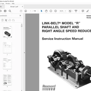 CAT Feeder Breaker 54-2134R Operation & Maintenance Manual BI629446 PDF