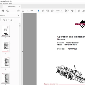 CAT Feeder Breaker 54-2181 Operation & Maintenance Manual BI629485 PDF
