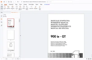 Cagiva 900 ie-GT 1991 Workshop Manual - PDF DOWNLOAD